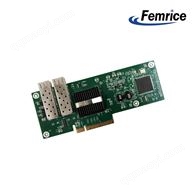 飞迈瑞克以太网千兆双光口排线式交换卡