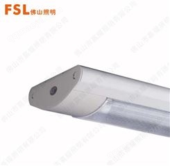 佛山照明T8 双管圆角胶片支架 2*30W 电子/电感